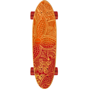Classic Cruiser Skateboard in Bamboo - Kiana Design