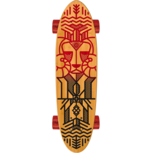 Classic Cruiser Skateboard in Bamboo - Ram Design