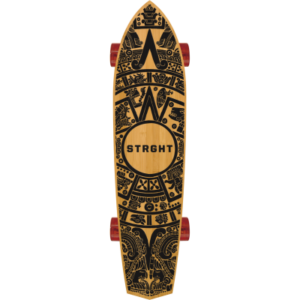 Diamond Tail Cruiser Skateboard in Bamboo - Warrior Calendar Design