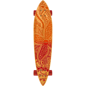Pin Tail Cruiser Skateboard in Bamboo - Kiana Design